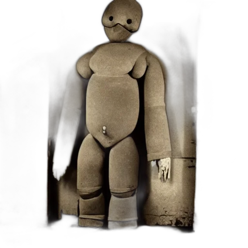 robot, mask, creature, dress transparent PNG cut-out