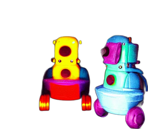 robot, furniture, animal, 3d render transparent PNG cut-out