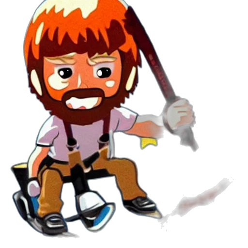 staff, sword, weapon, pixel art, concept art, cartoon, fantasy art, chibi transparent PNG cut-out