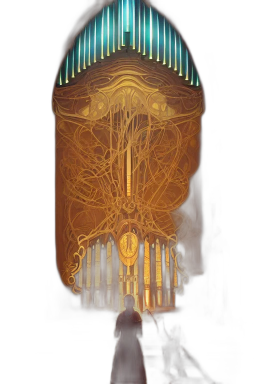 crown, staff, sword, mask, concept art, fantasy art, 3d render, photorealistic transparent PNG cut-out