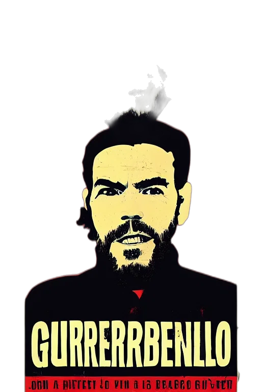 pixel art, cartoon, comic book art, cyberpunk, guerrillero, heroico, president, joe transparent PNG cut-out
