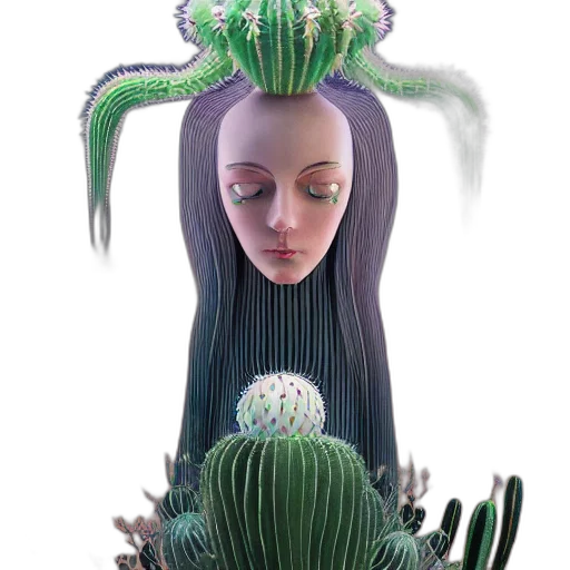 creature, crown, hair, hat transparent PNG cut-out