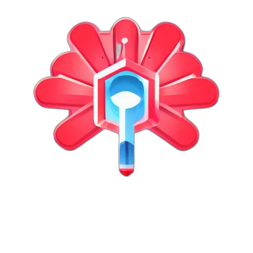 staff, jewelry, umbrella, crown, 3d render, concept art, pixel art, flat transparent PNG cut-out