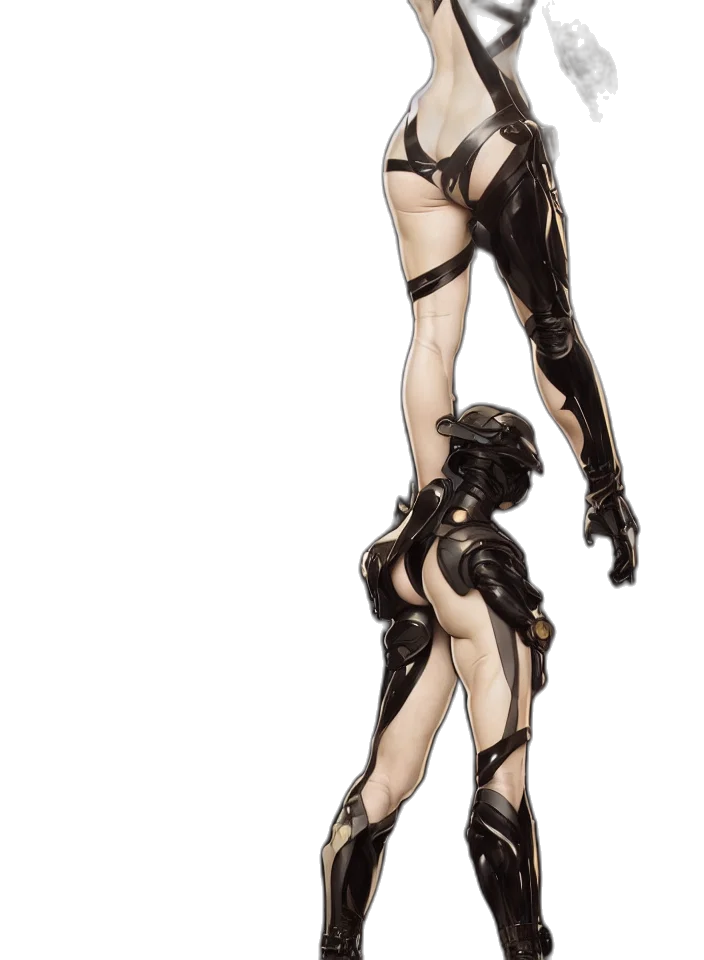 mask, shoes, dress, robot transparent PNG cut-out