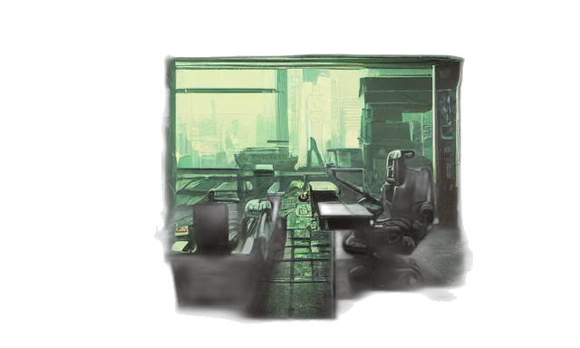 furniture, robot, staff, weapon transparent PNG cut-out