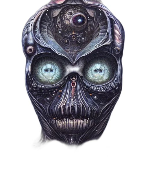 mask, face, creature, robot transparent PNG cut-out