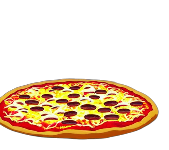 food, weapon, 3d render, photorealistic transparent PNG cut-out