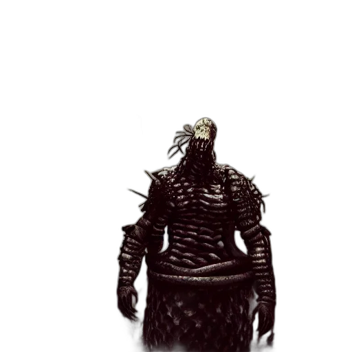 mask, sword, creature, staff transparent PNG cut-out