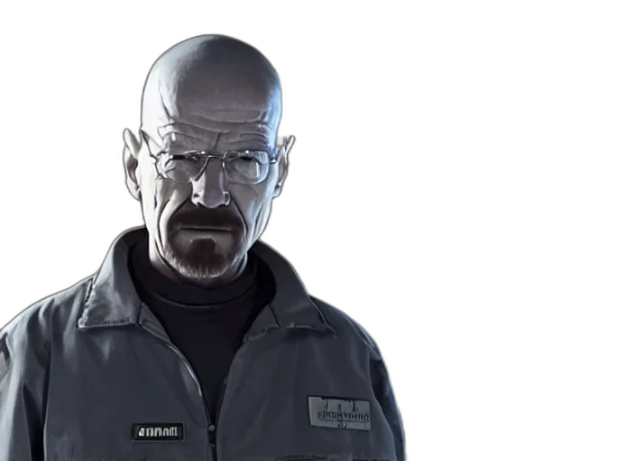 jacket, face, robot, 3d render transparent PNG cut-out