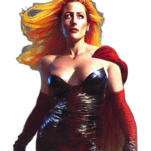 dress, comic book art, concept art, fantasy art transparent PNG cut-out