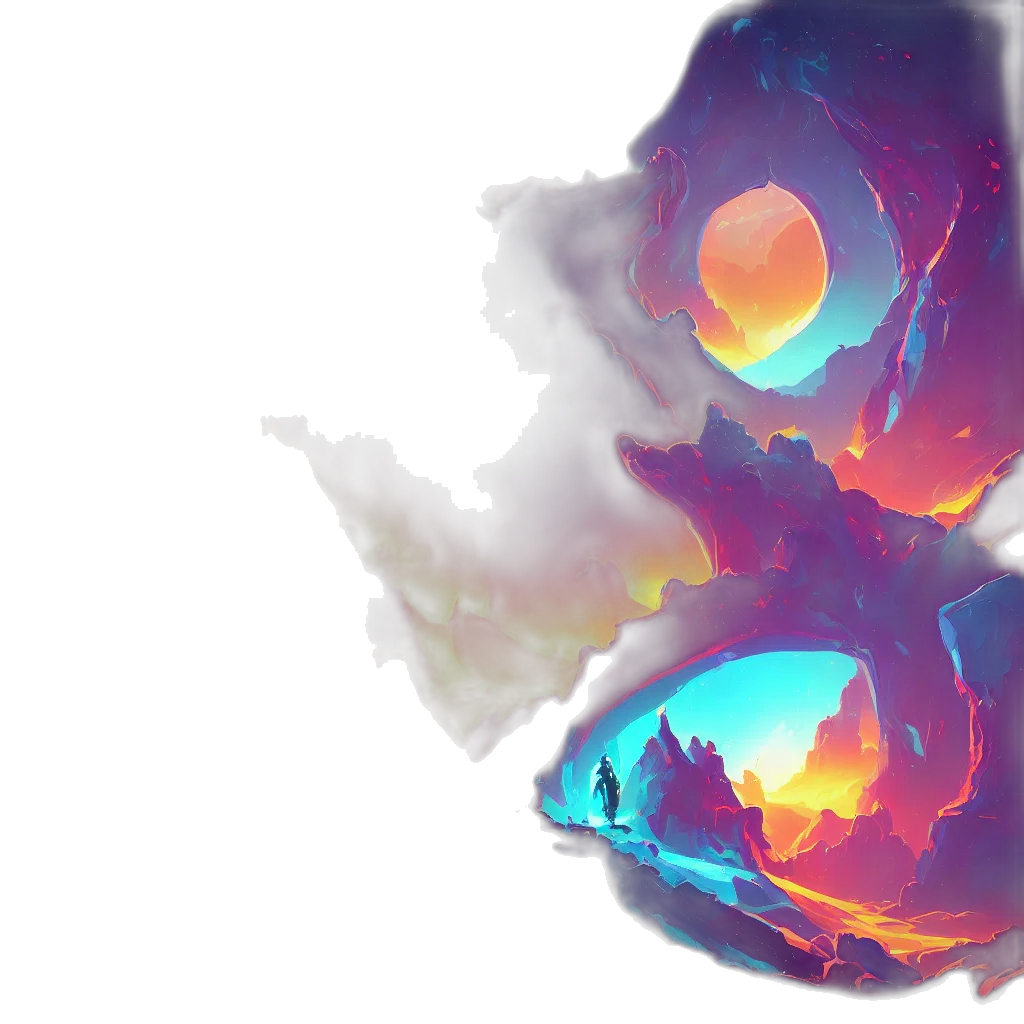 mask, crown, dragon, creature transparent PNG cut-out