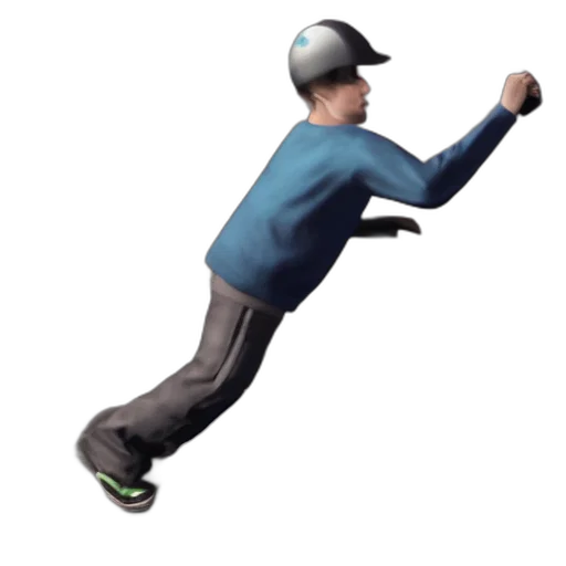 staff, hat, 3d render, concept art, tony, hawk, max, animation transparent PNG cut-out