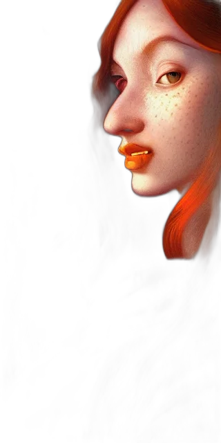 face, mask, jewelry, crown, photorealistic, fantasy art, 3d render, watercolor transparent PNG cut-out