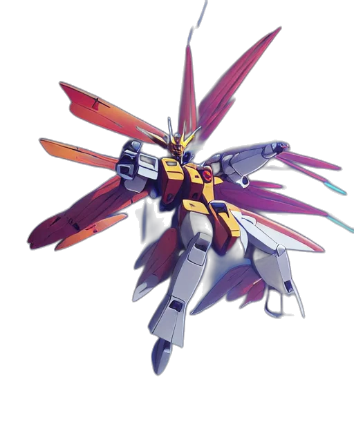 weapon, robot, staff, concept art, 3d render, colorful, highly, detailed transparent PNG cut-out