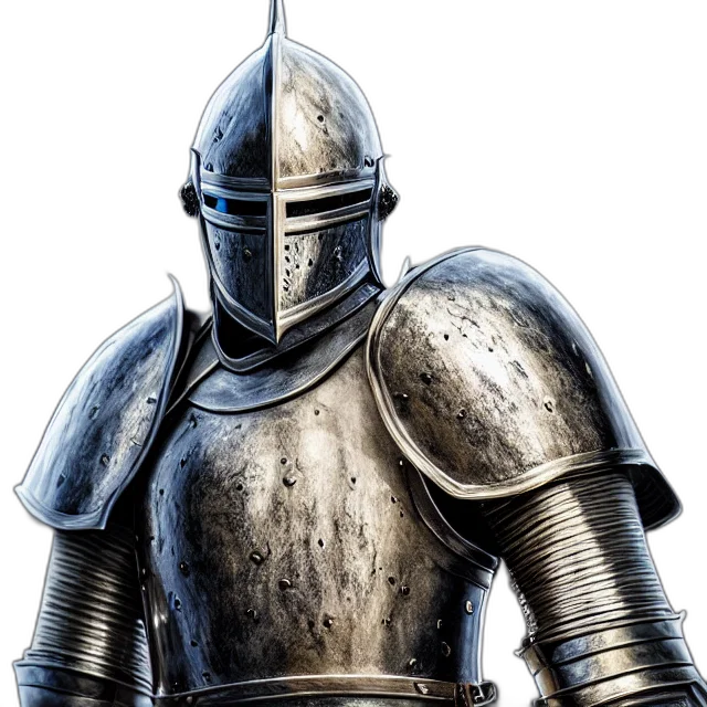 sword, weapon, robot, concept art, fantasy art, 3d render, photorealistic, knight transparent PNG cut-out