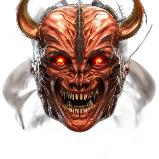 face, mask, creature, staff transparent PNG cut-out