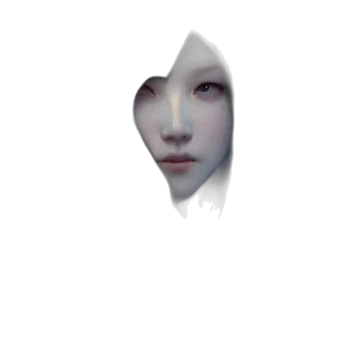 face, mask, robot, creature transparent PNG cut-out