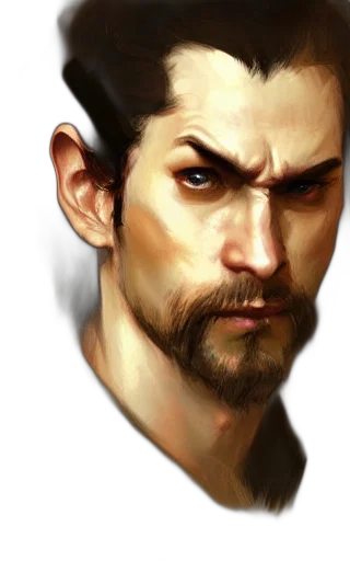 face, photorealistic, fantasy art, concept art, comic book art, character, concept, portrait transparent PNG cut-out