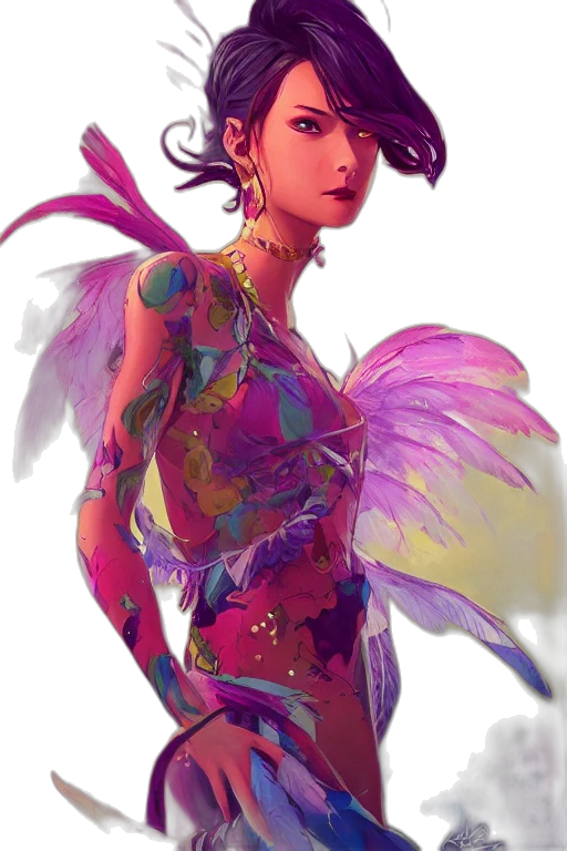 dress, robot, jewelry, creature transparent PNG cut-out