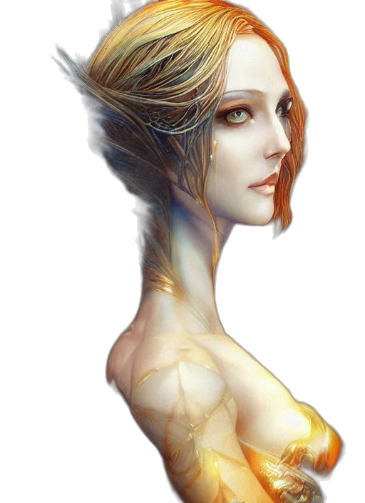 face, crown, mask, hair transparent PNG cut-out