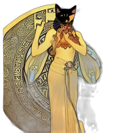 staff, dress, fantasy art, concept art transparent PNG cut-out
