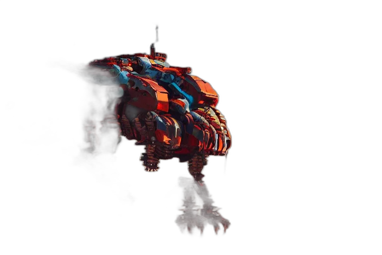 dragon, robot, weapon, creature, concept art, 3d render, fantasy art, pixel art transparent PNG cut-out