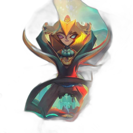 mask, crown, jewelry, staff transparent PNG cut-out
