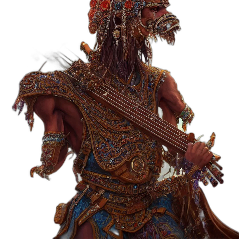 staff, mask, dragon, weapon, concept art, fantasy art, 3d render, photorealistic transparent PNG cut-out