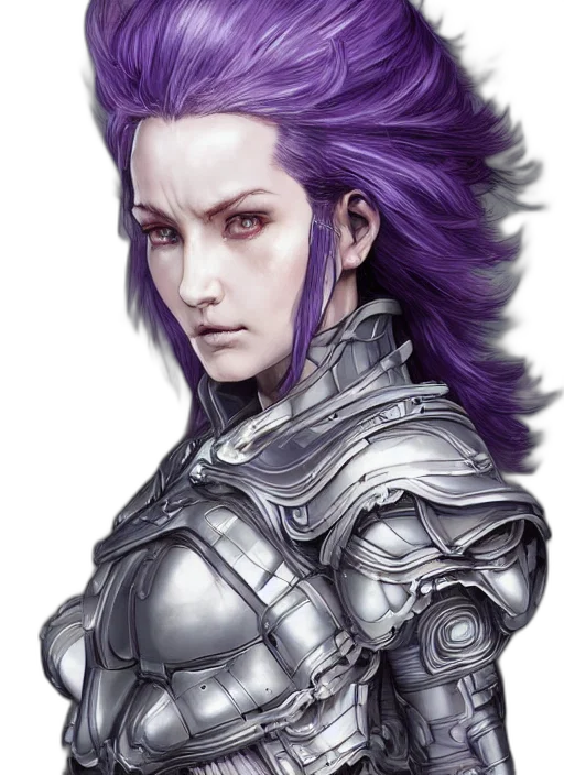 face, hair, dragon, robot, fantasy art, concept art, photorealistic, comic book art transparent PNG cut-out