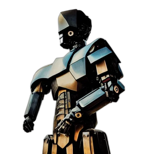 robot, 3d render, concept art, pixel art, comic book art, legnica, medium, shot transparent PNG cut-out