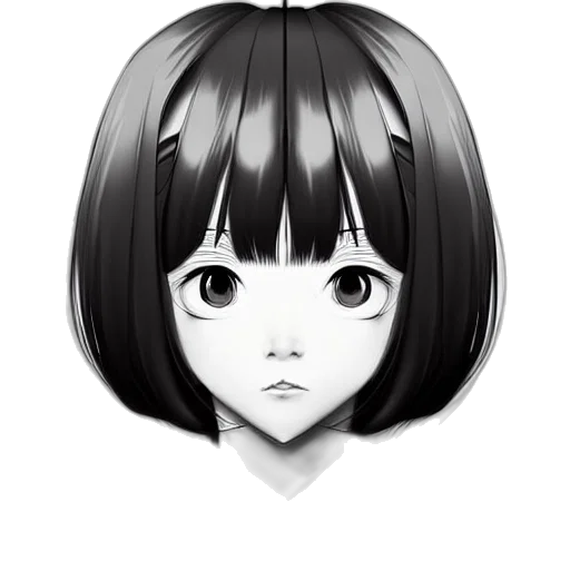 face, mask, hair, crown transparent PNG cut-out