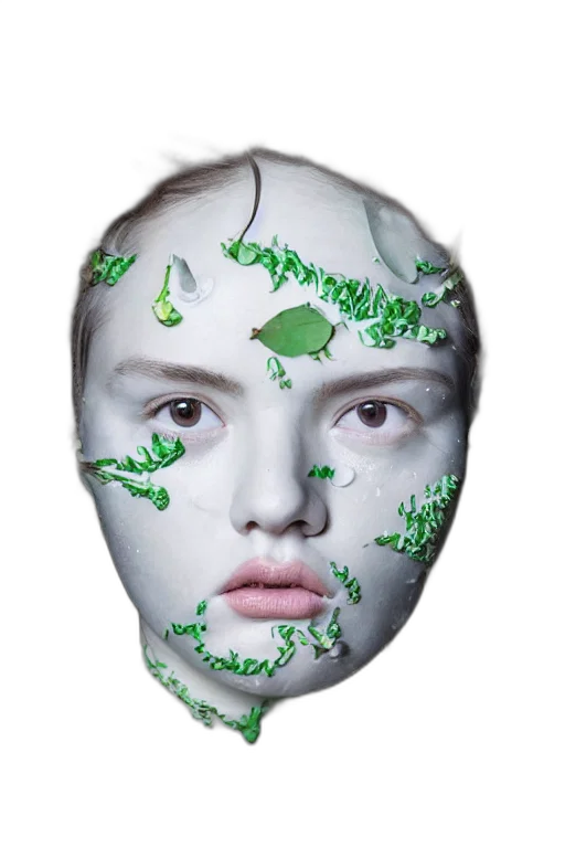 mask, face, creature, crown transparent PNG cut-out