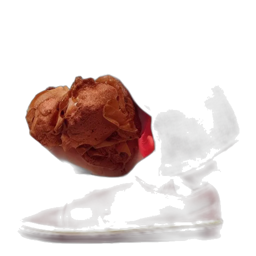 food, animal, crown, creature, photorealistic, 3d render, concept art, oil painting transparent PNG cut-out