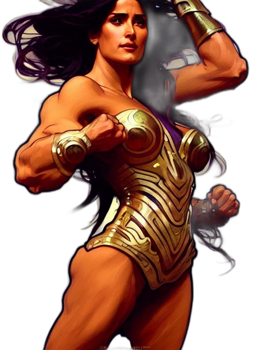 comic book art, concept art, fantasy art, photorealistic transparent PNG cut-out