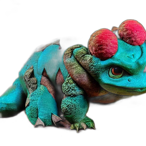 dragon, animal, creature, hat, photorealistic, 3d render, concept art, watercolor transparent PNG cut-out