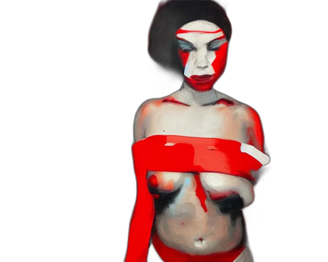 mask, face, dress, jewelry transparent PNG cut-out