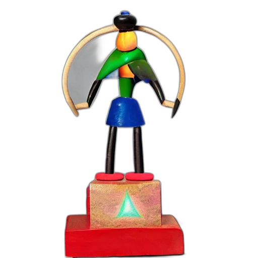 staff, hat, robot, jewelry transparent PNG cut-out