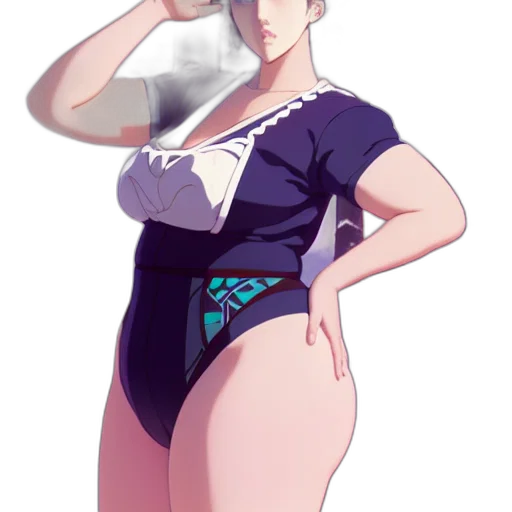 dress, staff, jacket, concept art, pixel art, vaporwave, anime, pastel transparent PNG cut-out