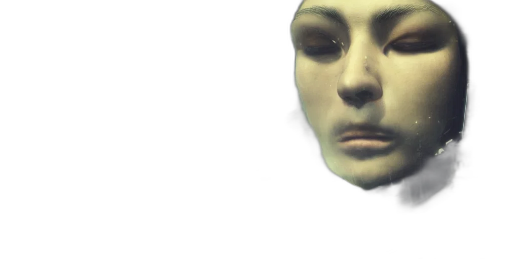 mask, face, creature, robot transparent PNG cut-out