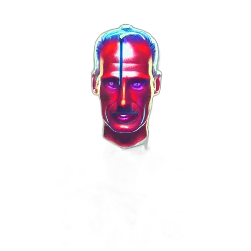 face, mask, robot, crown transparent PNG cut-out