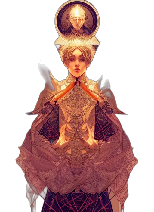 crown, dress, mask, face, fantasy art, concept art, pixel art, watercolor transparent PNG cut-out