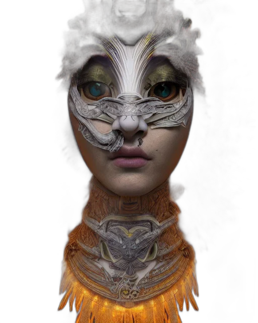 mask, face, creature, animal transparent PNG cut-out
