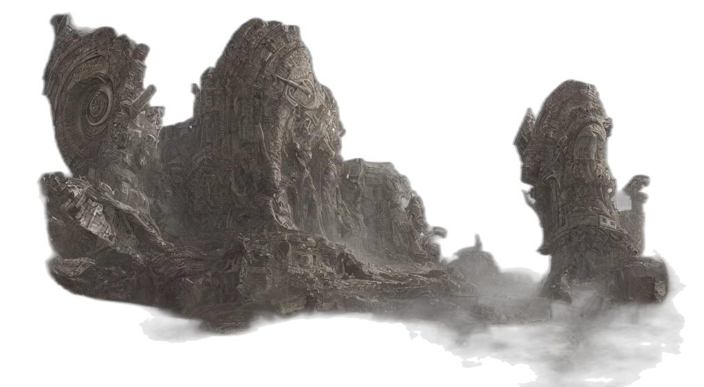 dragon, sword, hair, concept art transparent PNG cut-out