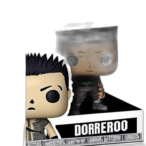 3d render, concept art, dorohedoro, funko transparent PNG cut-out