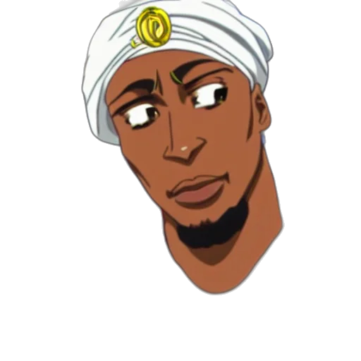 face, staff, crown, hat transparent PNG cut-out