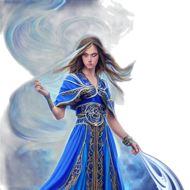dress, sword, fantasy art, concept art transparent PNG cut-out