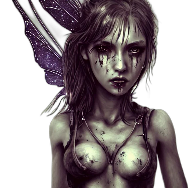 face, creature, fantasy art, concept art, comic book art, photorealistic, dark, full transparent PNG cut-out
