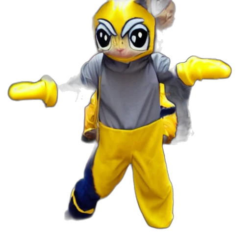 staff, animal, creature, mask, 3d render, concept art, pixel art, anime transparent PNG cut-out
