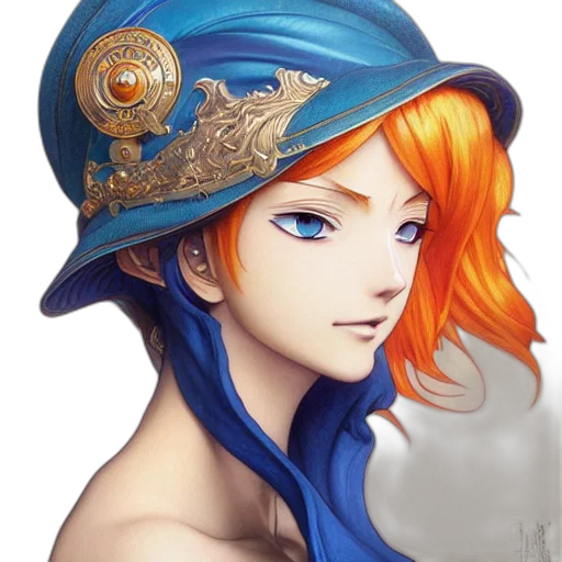 hat, crown, staff, face transparent PNG cut-out