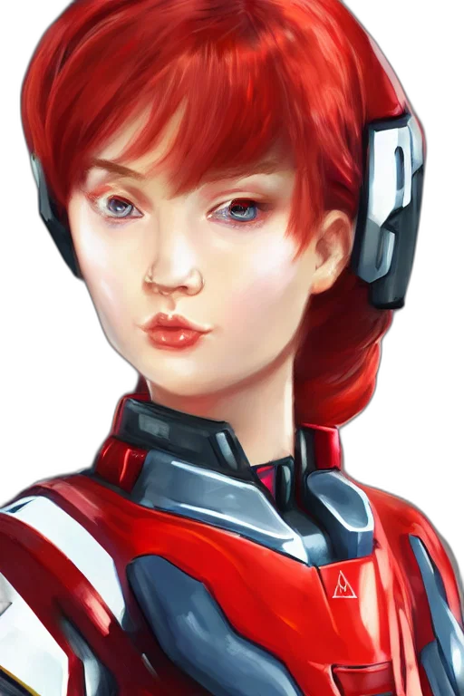 robot, face, concept art, photorealistic transparent PNG cut-out